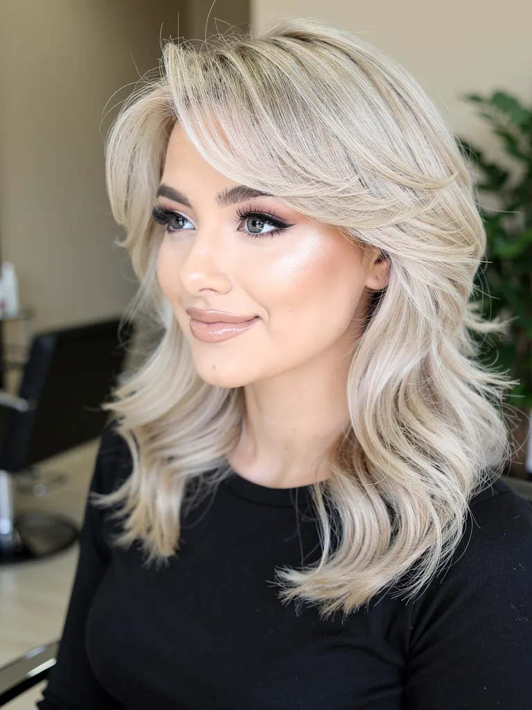 50 Effortlessly Chic Ash Blonde Wavy Hairstyles for All Women - Hair Style Album